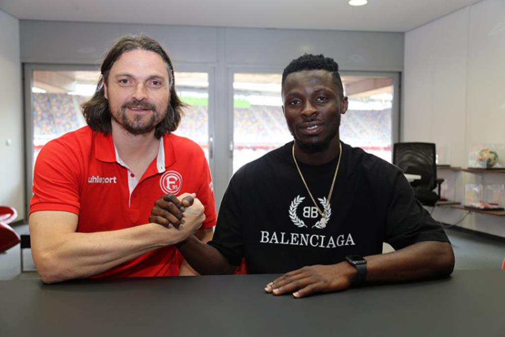 Ghanaian Winger Nana Ampomah joins Fortuna Dusseldorf in Germany
