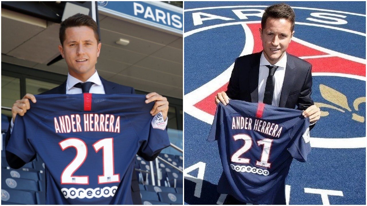 PSG Announce Ander Herrera Signing from Manchester United