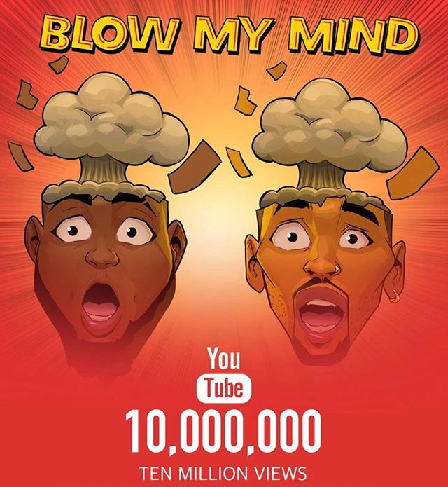 Davido and Chris Brown Blow my mind video 