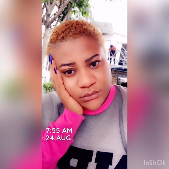 Nkechi Blessing makeup free face
