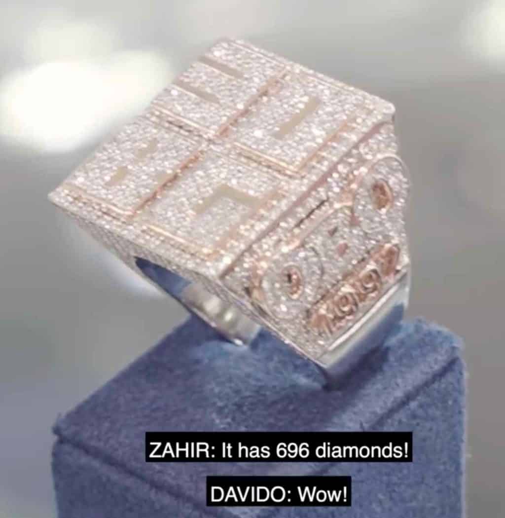 Davido Reveals The Cost Of His 969-Diamond-30BG-Ring 2 901B5C2C 4DE1 4E5D 8BE1 14568E54CB02