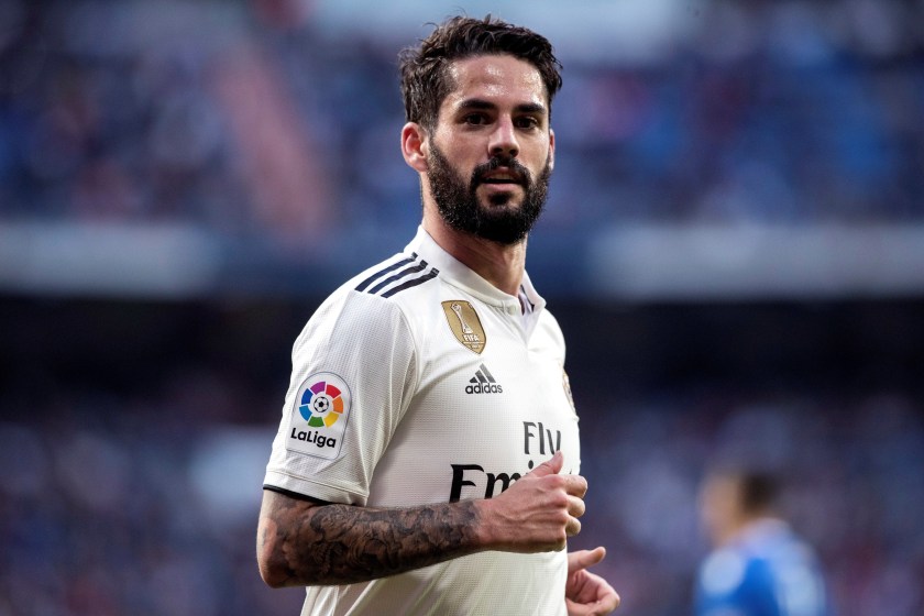 Isco to miss three weeks of playing time after being diagnosed with muscle injury in biceps femoris