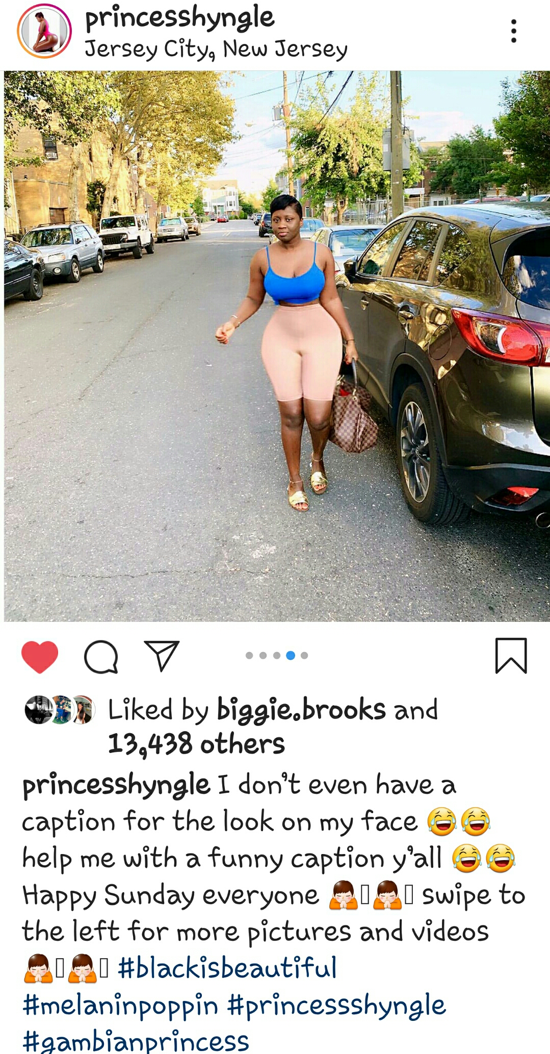 Princess Shyngle drops jaw dropping pictures to set the internet ablaze