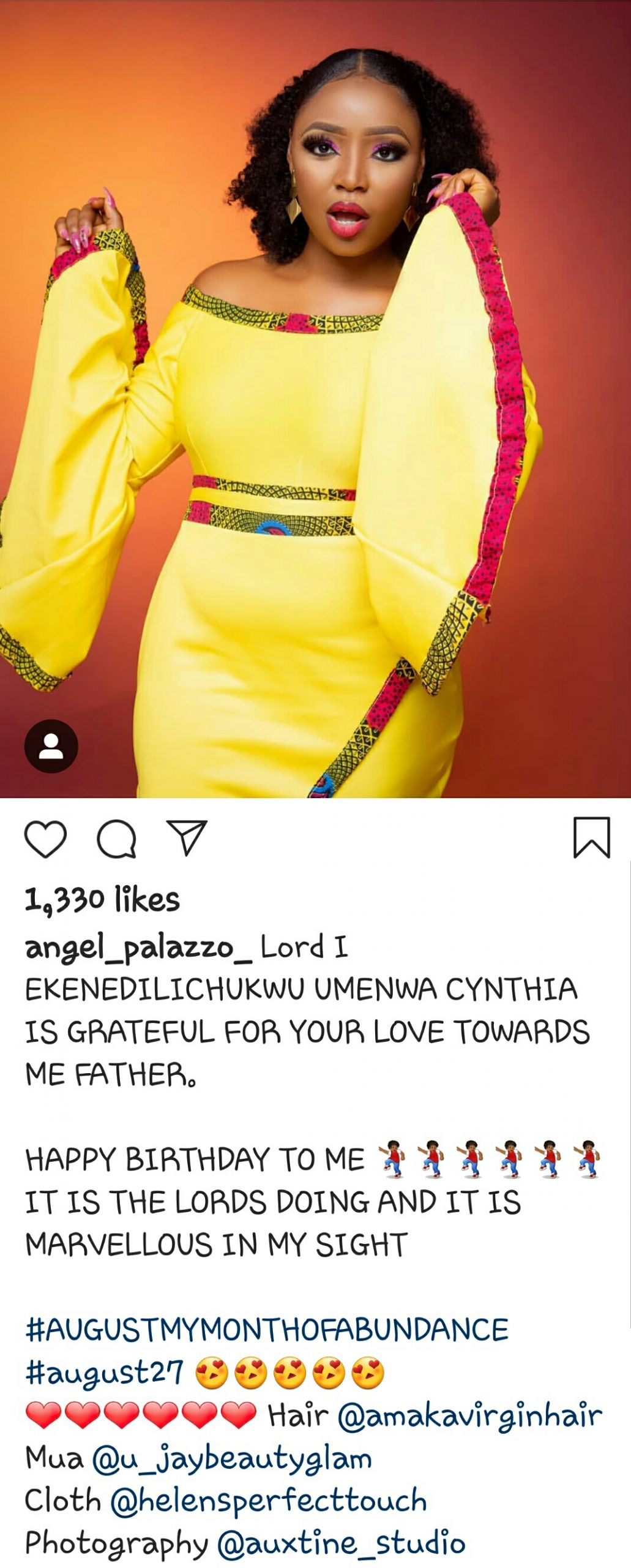 Angel Palazzo dazzles in new photos as she celebrates her birthday