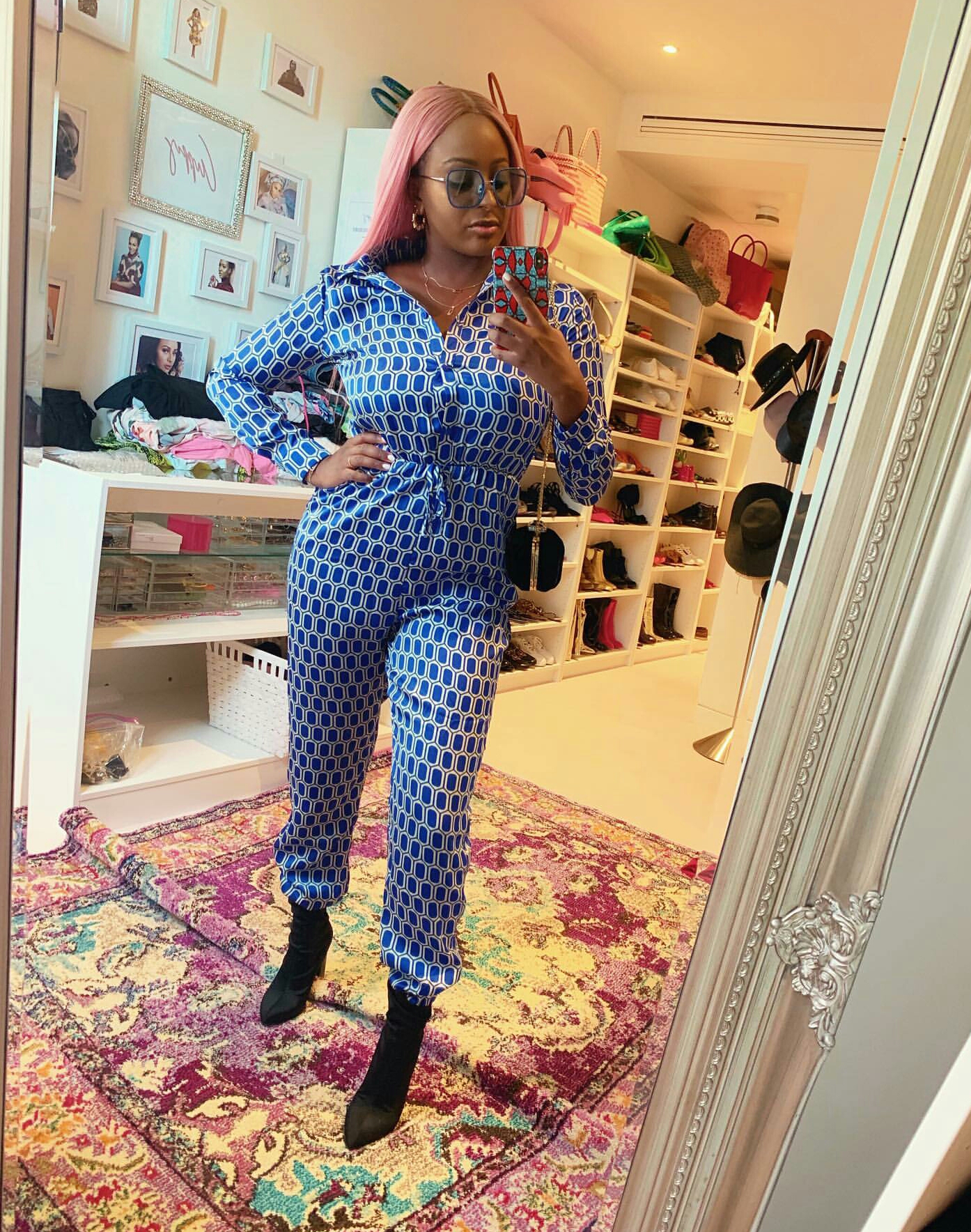Dj cuppy sticks to staying fit as she hits the gym