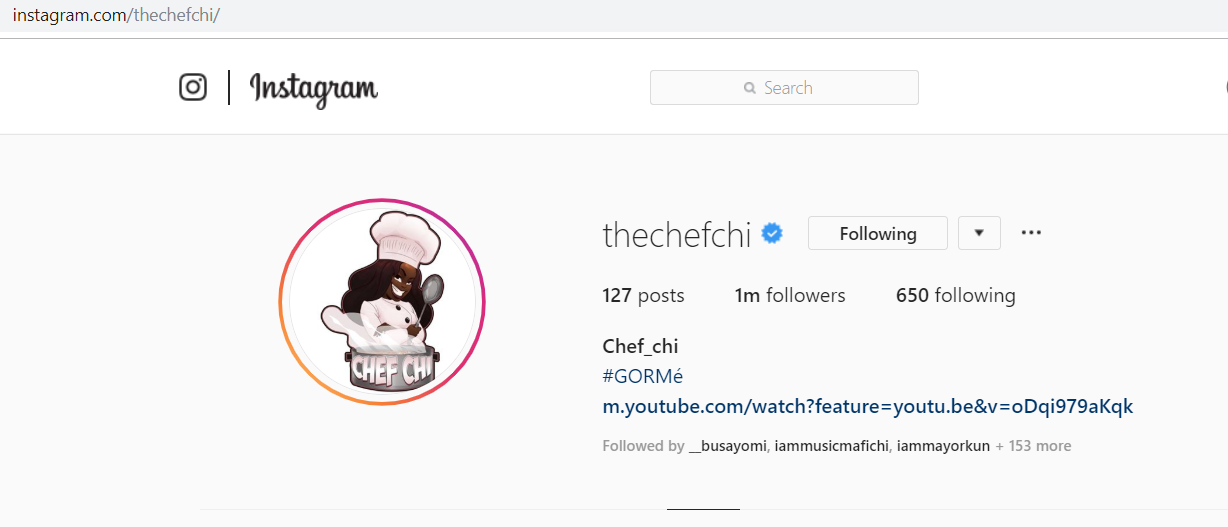 Davido's Girlfriend, Chioma Avril Rowland Reaches 1 Million Instagram Followers 3 Davido's Girlfriend, Chioma Avril Rowland Reaches 1 Million Instagram Followers