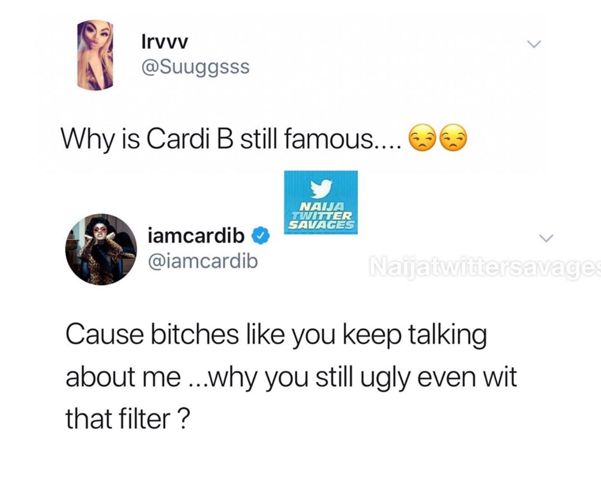 Cardi B Tears Troll Into Pieces For Asking Why She’s Still Famous 2 06BECED6 283B 4BAC A4FE 3E572C5E9A6A