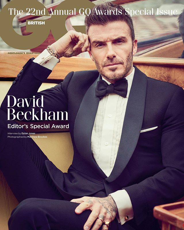 David Beckham GQ cover 