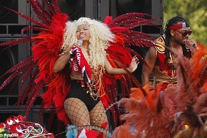 Nicki Minaj carnival costume 