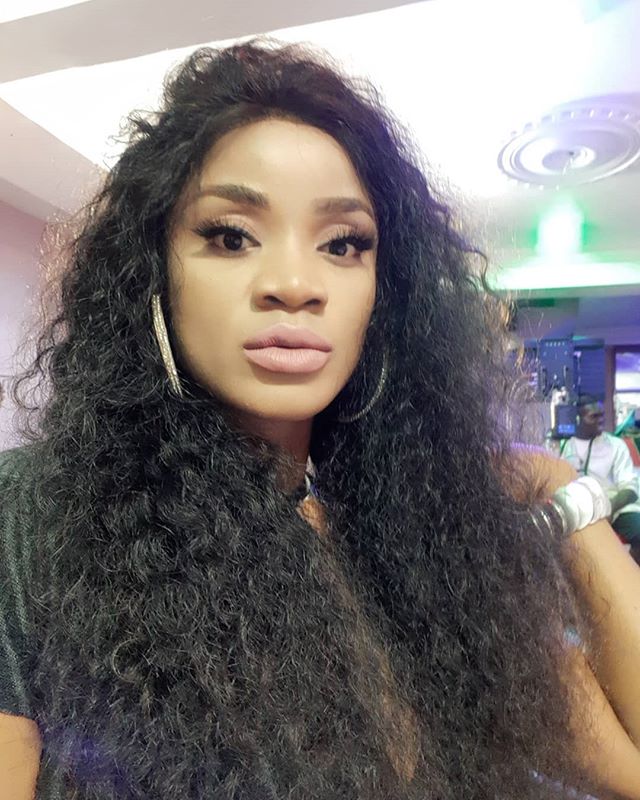 Actress Uche Ogbodo supports Tacha 