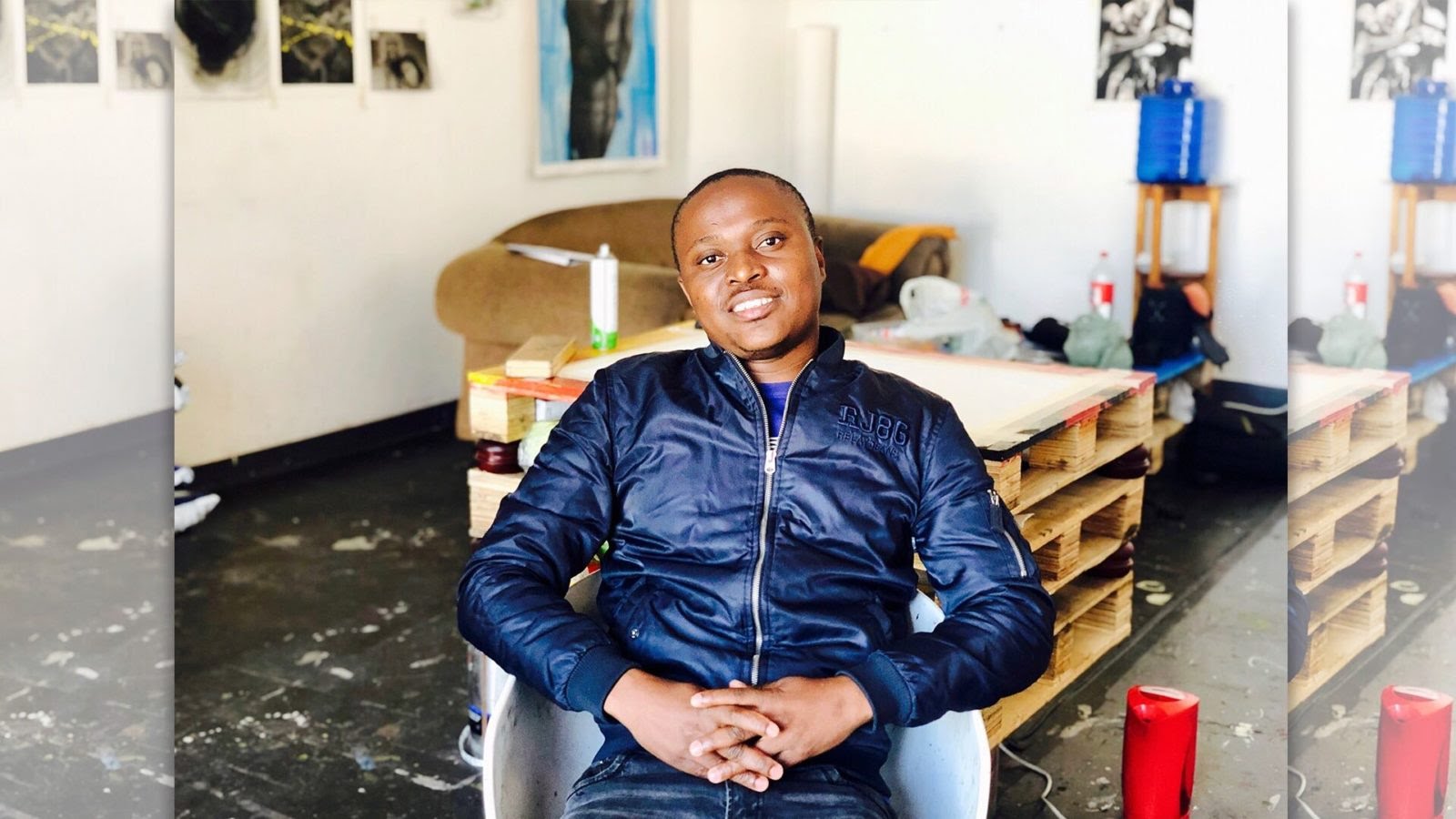 South Africa’s Percy Mameila Enters Guinness Book Of Records For Making The Biggest Artwork Using Coffee Beans 1 9CBFAD78 B89C 4464 8885 406C7A63BC9C