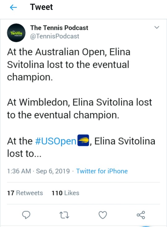 Tweet reveals Serena Williams will win US Open 2019