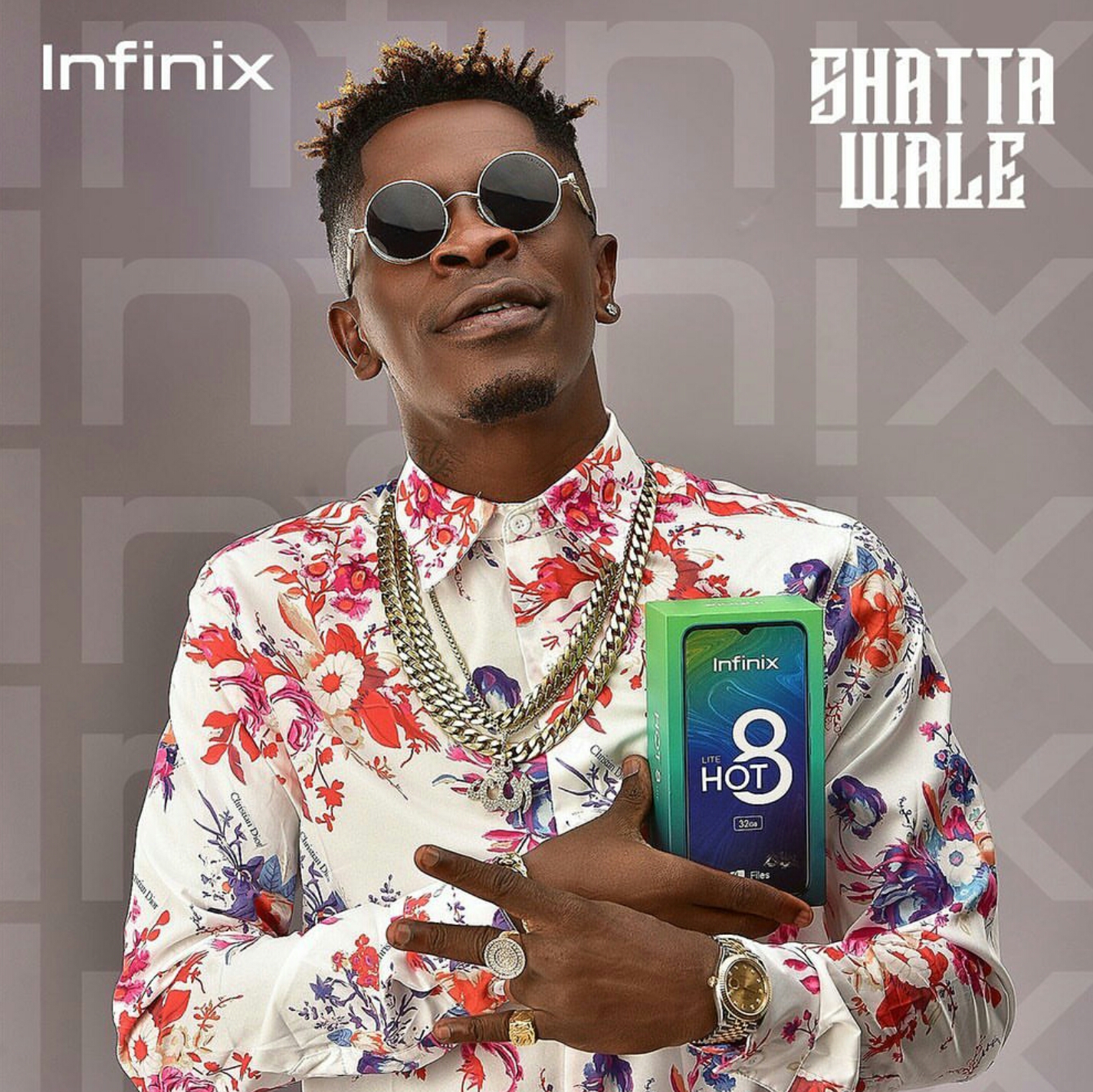 Shatta Wale secures partnership deal with Infinix