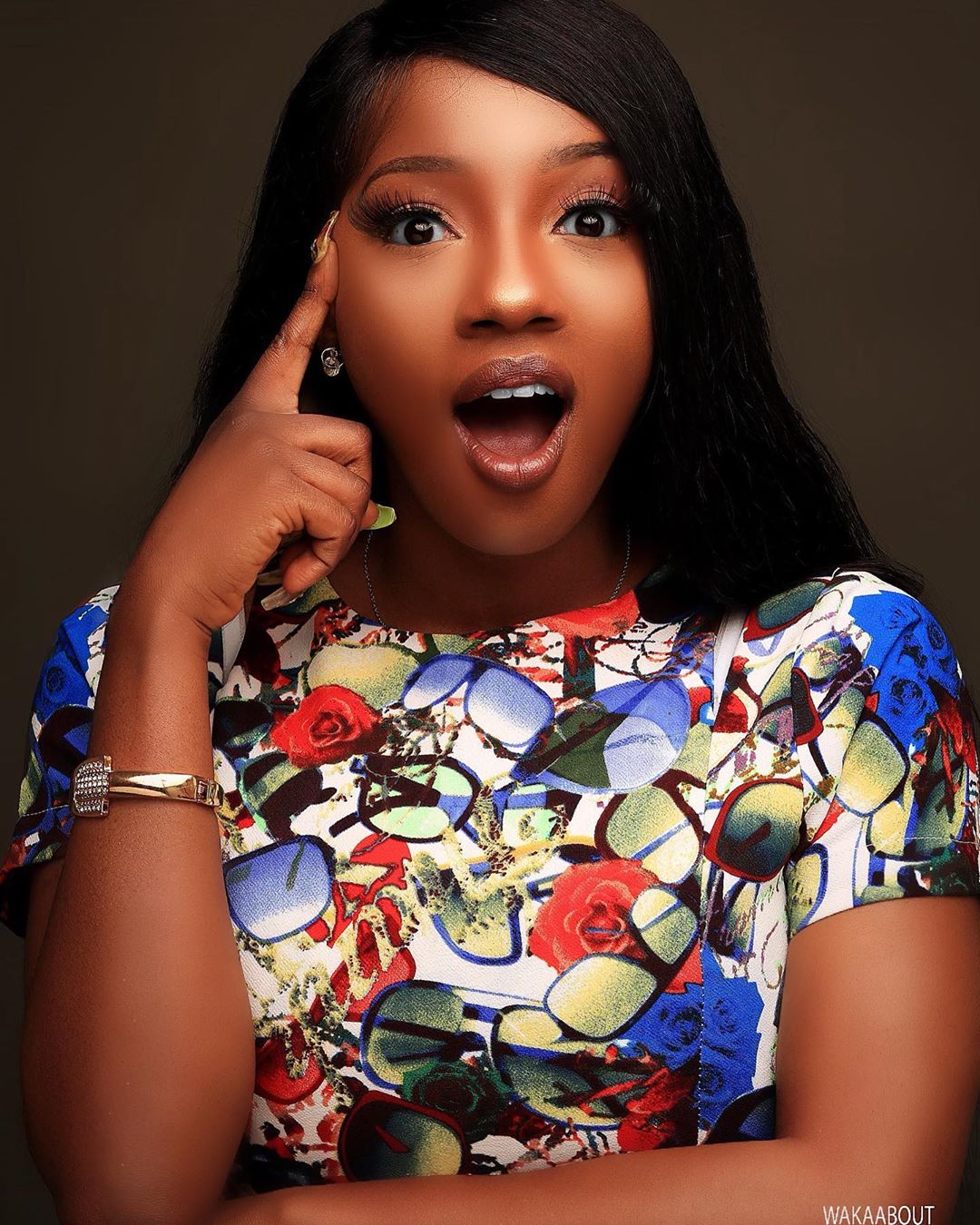 #BBNAIJA: Ex Big Brother Housemate Avala Celebrates Her Birthday in Purple Outfit