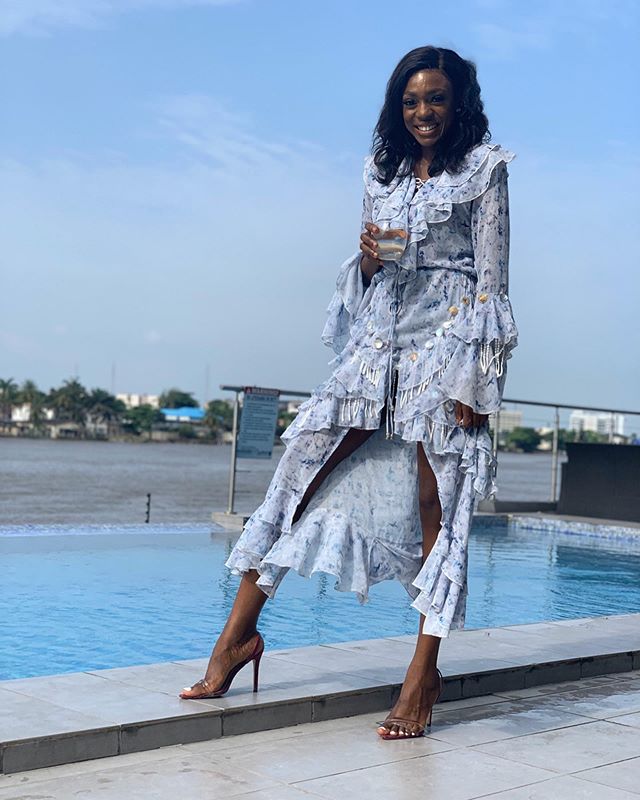Beverly Osu calms the nerves in new sexy snapshots 