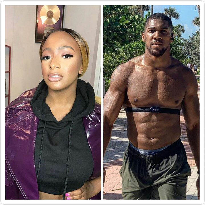 DJ Cuppy denies rumours about romance with Anthony Joshua