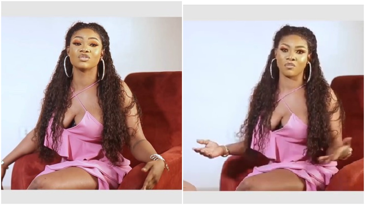 Symply Tacha flaunts massive Boobs in press Interview