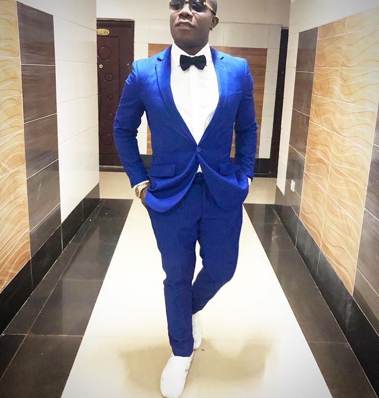  Duncan mighty ready to rock his birthday hard with his fans looking Dapper Suited Up