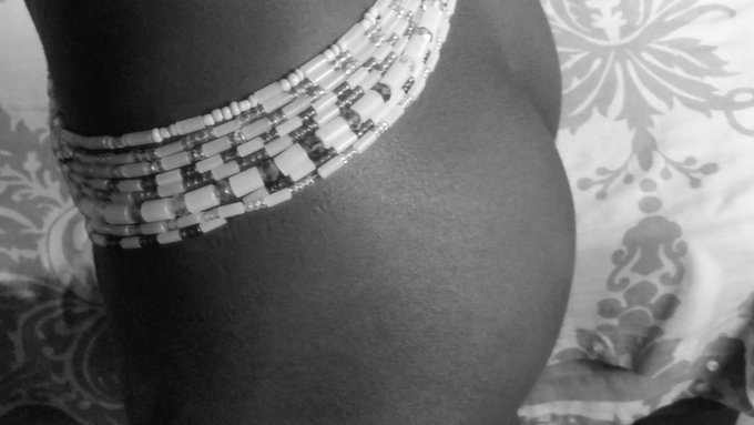 Nigerian ladies set social media on fire as they Flaunt their Waist beads on Twitter