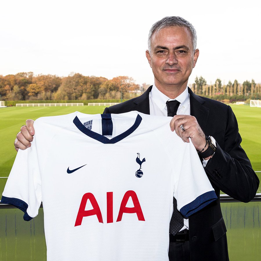 Jose Mourinho Officially Unveiled At Tottenham Hotspur(Photo)