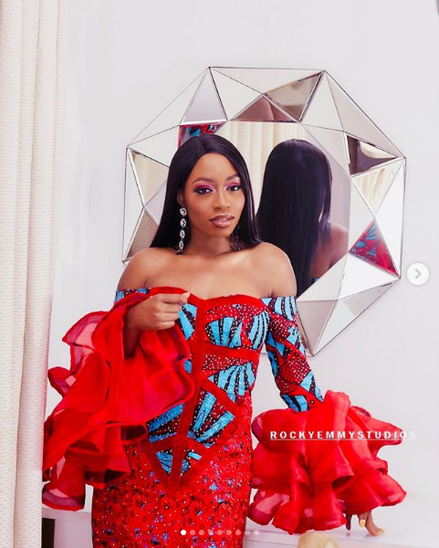 #BBNAIJA: Birthday in a bit as Khafi stuns instagram with a sexy Ankara gown 2 Screenshot 2019 11 02 Khafi Kareem A Cup Of Khafi acupofkhafi • Instagram photos and videos