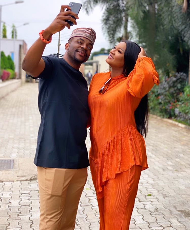 Rubbin mind was a hit, Ebuka welcomes and Interviews actress Omotola Jalade (Photos)