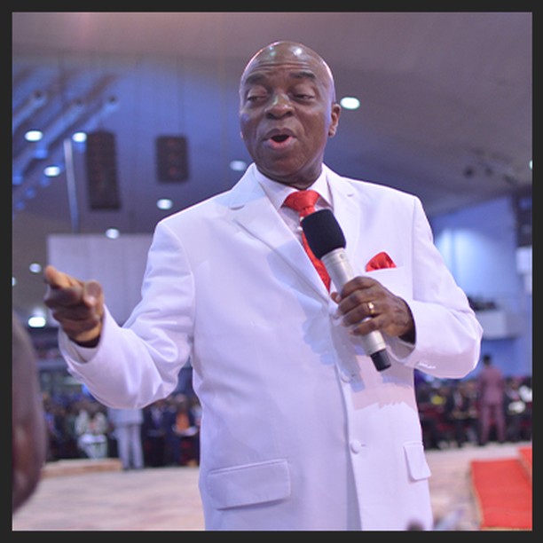 Controversial pastor, Bishop Oyedepo 