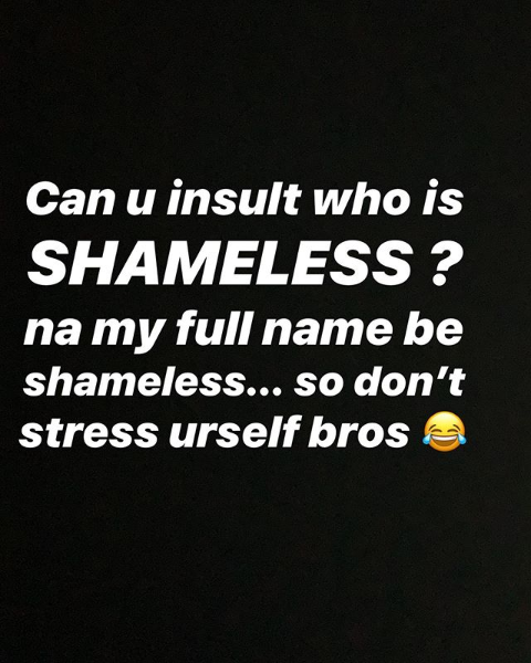 Bobrisky blast blogger who called her father a cab man 2 Screenshot 2020 01 14 okuneye idris bobrisky222 • Instagram photos and videos