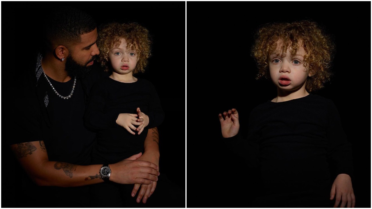 Drake shares first time photos of his son Adonis Graham