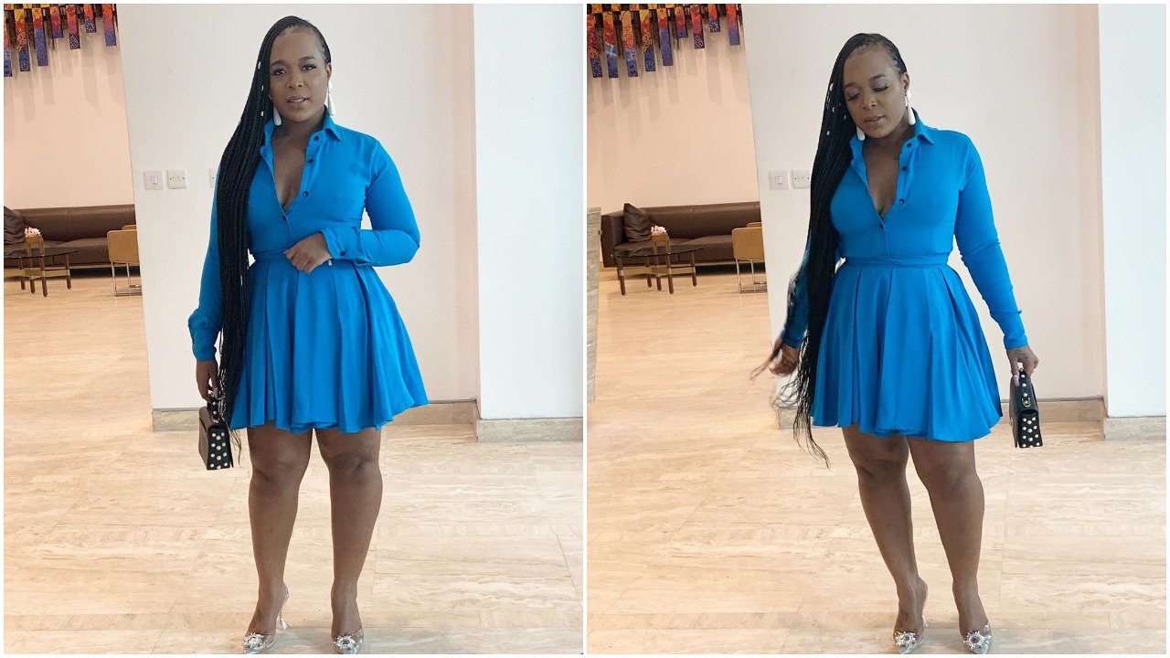 Moet Abebe shows off her Sexiness 