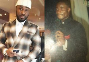 Hilarious throwback picture of Harrysong as a church choir surface online
