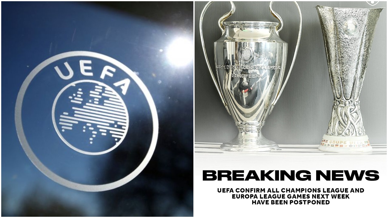 UEFA Suspends Champions League and Europa League games 
