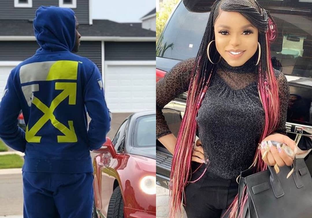 Bobrisky flaunts his boyfriend, refuse to reveal his face because of hungry lions (Photo) 1 WhatsApp Image 2020 03 19 at 10.43.58 AM