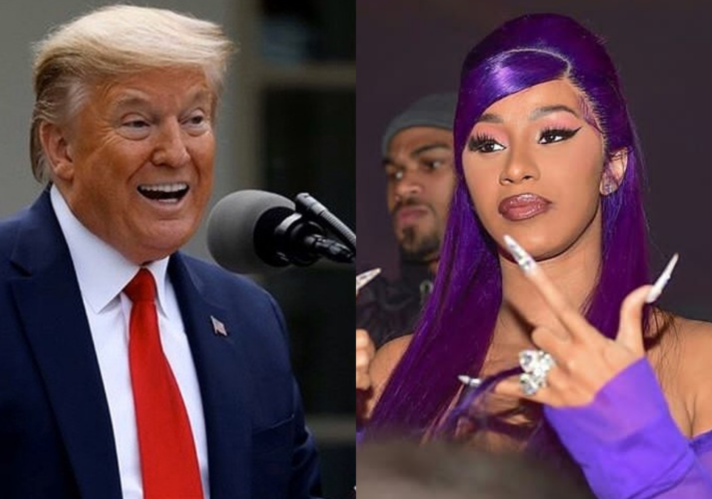 "They put money before our health" – Cardi B calls out Donald Trump (Video)