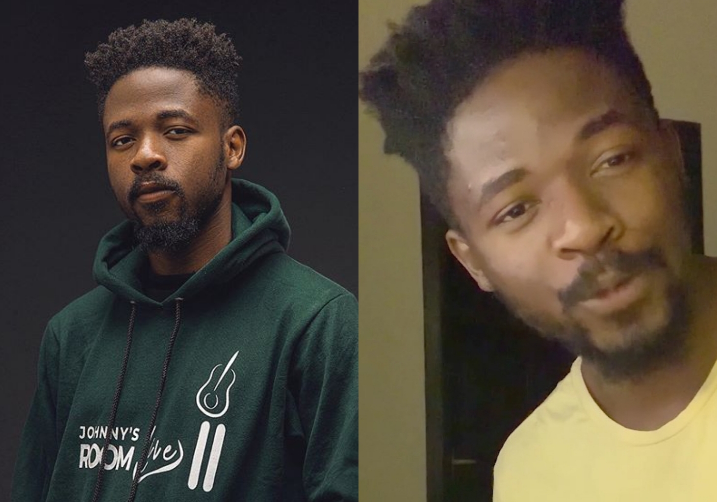 Singer Johnny Drille gives out personal number, fans go crazy (Video)