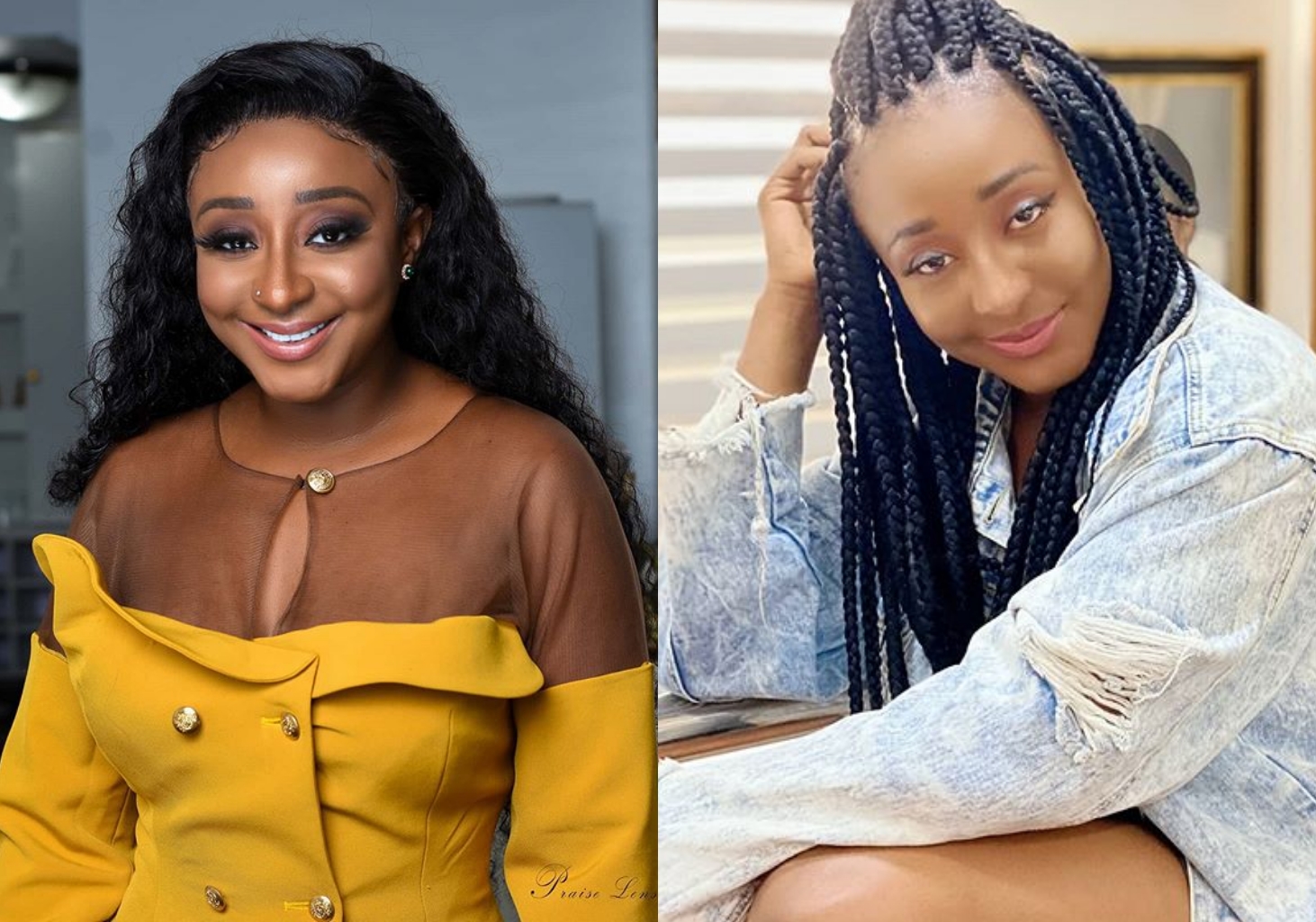 Ini Edo celebrates 38th Birthday with fans in cash giveaways worth Millions (Photos)