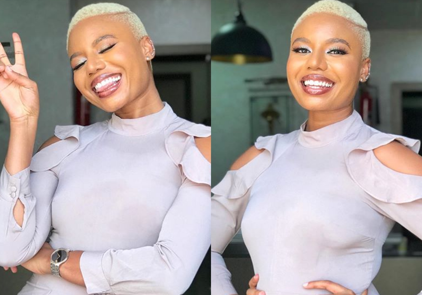 "3 Major Moods" – Actress Nancy Isime stuns out in adorable new photos
