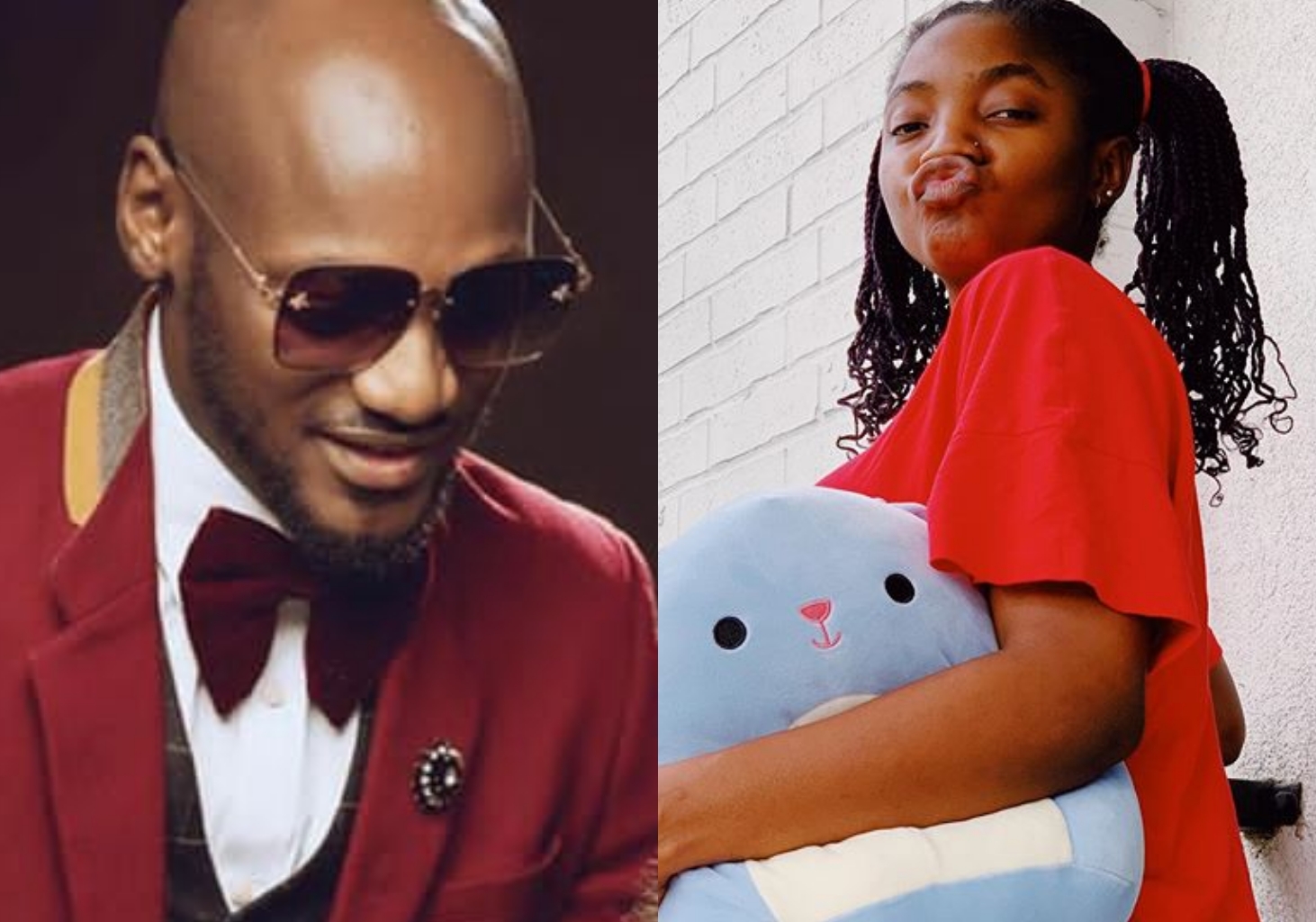 "Simply simi, I can't shout" – 2face Idibia applauds Simi's talent in Duduke (Video)