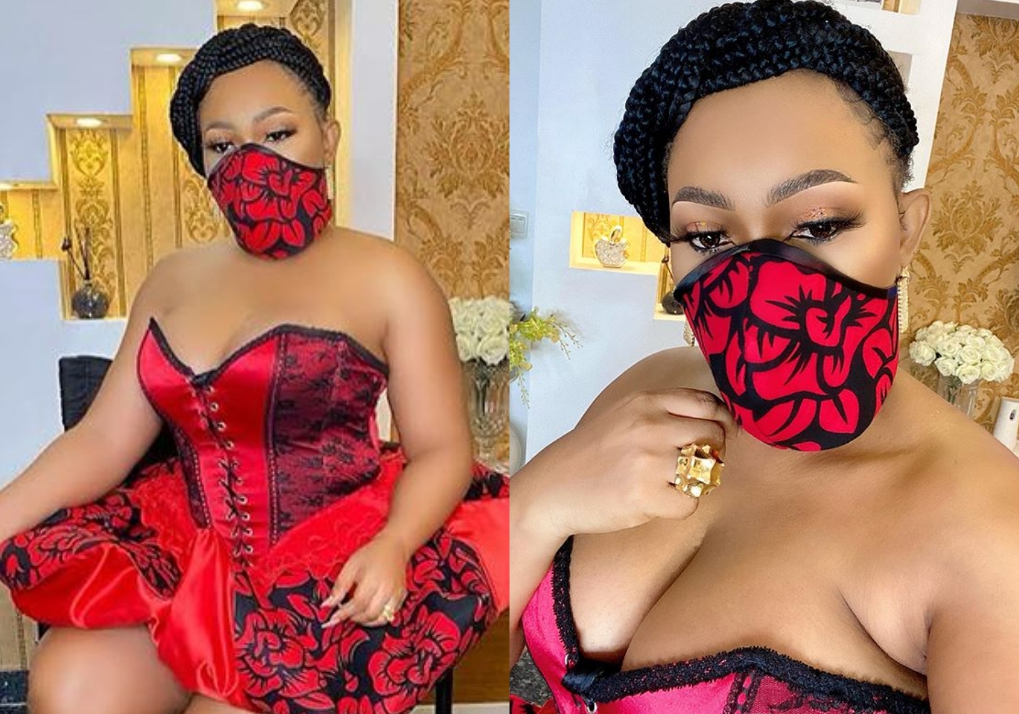 "New Reality" – Mercy Aigbe cleavages on show in new sultry photos