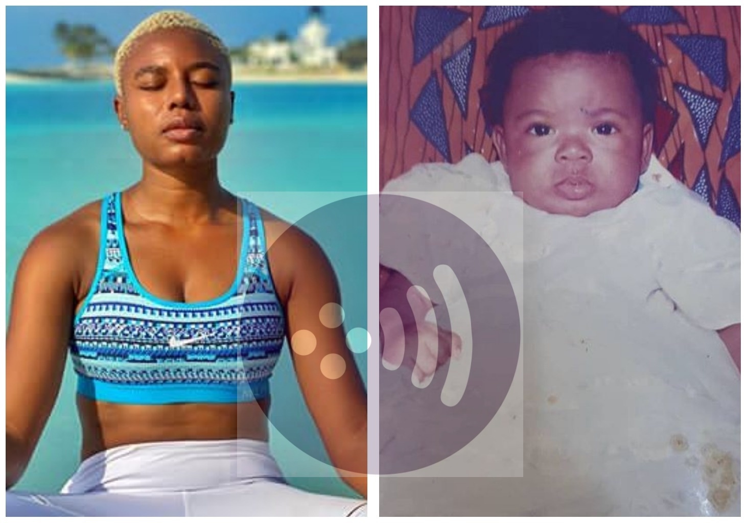 "I came out of the womb ready to punch" – Nancy Isime react to her childhood picture