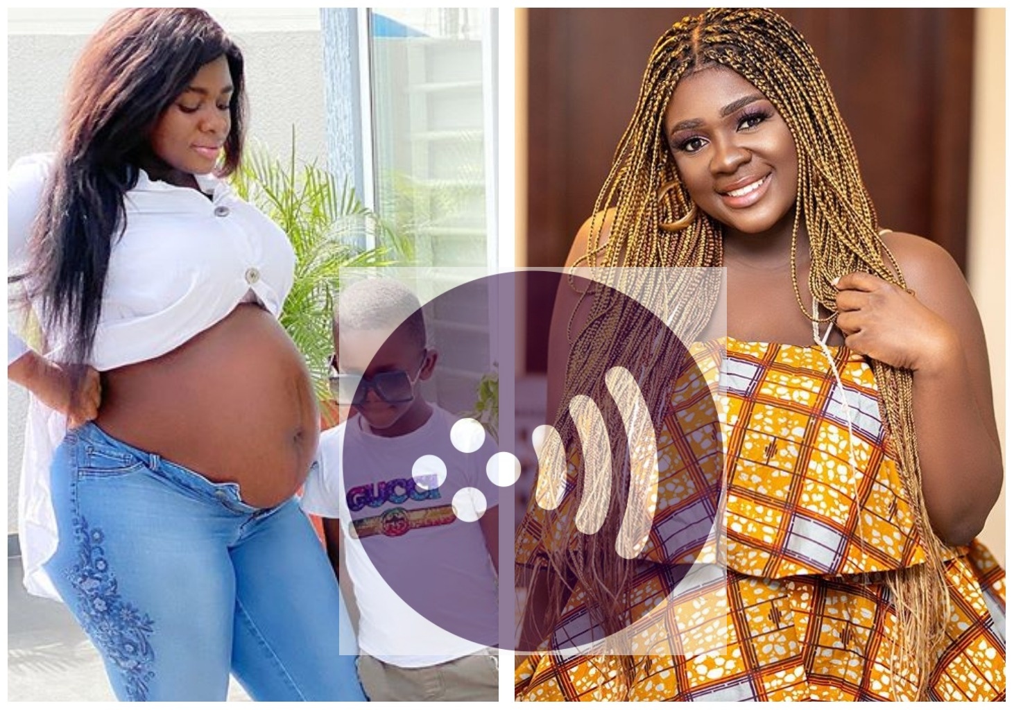 Ghanaian Actress Tracey Boakey welcomes second child and its a girl