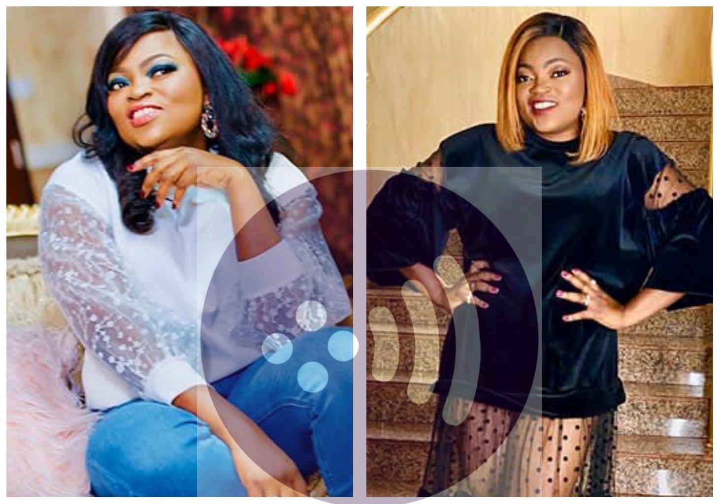 See Funke Akindele's epic throwback picture that has cause havoc on social media