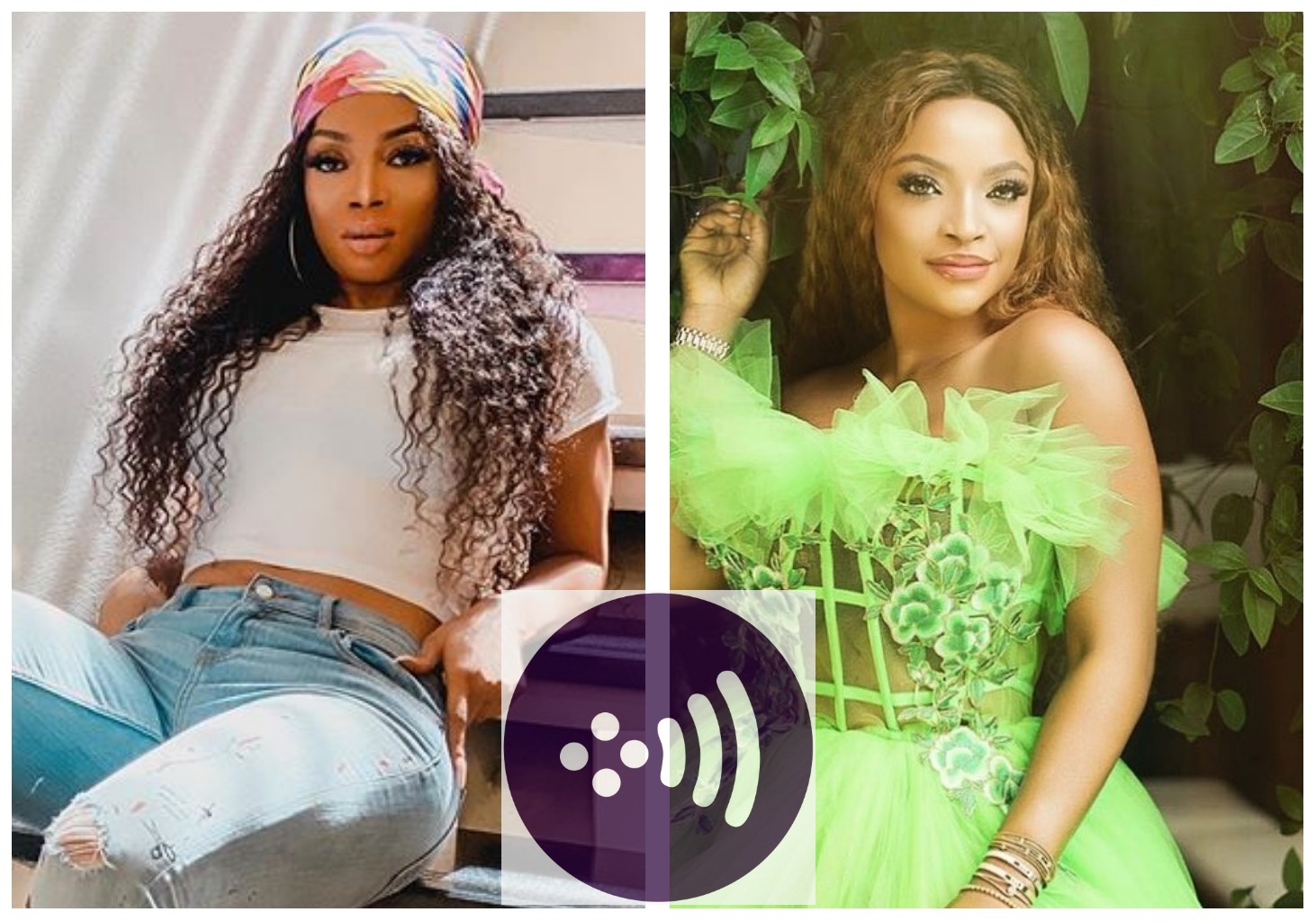 Drama unfolds as Toke Makinwa and Freda Francis fight over a man (Exclusive)