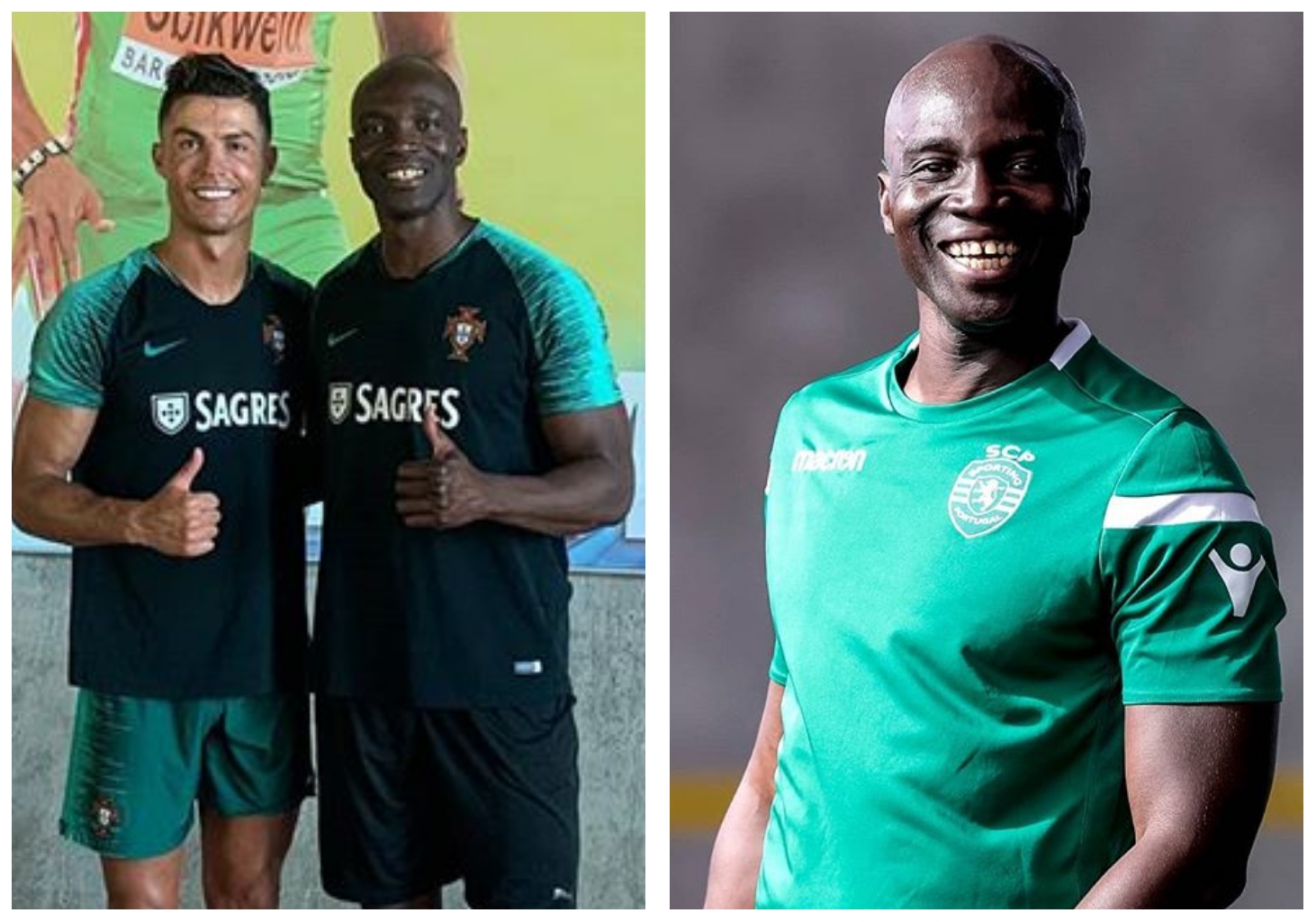 After being neglected by Nigeria, Francis Obikwelu reveals how he became Cristiano Ronaldo's personal trainer (Video)