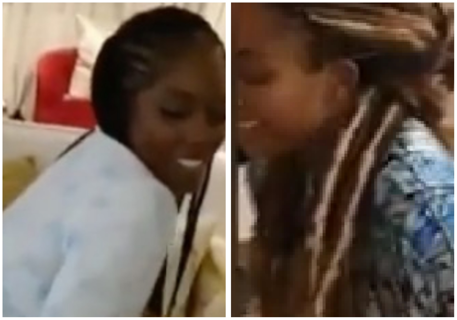 Davido’s sister, Sharon receives twerking lesson from Tiwa Savage (Video)