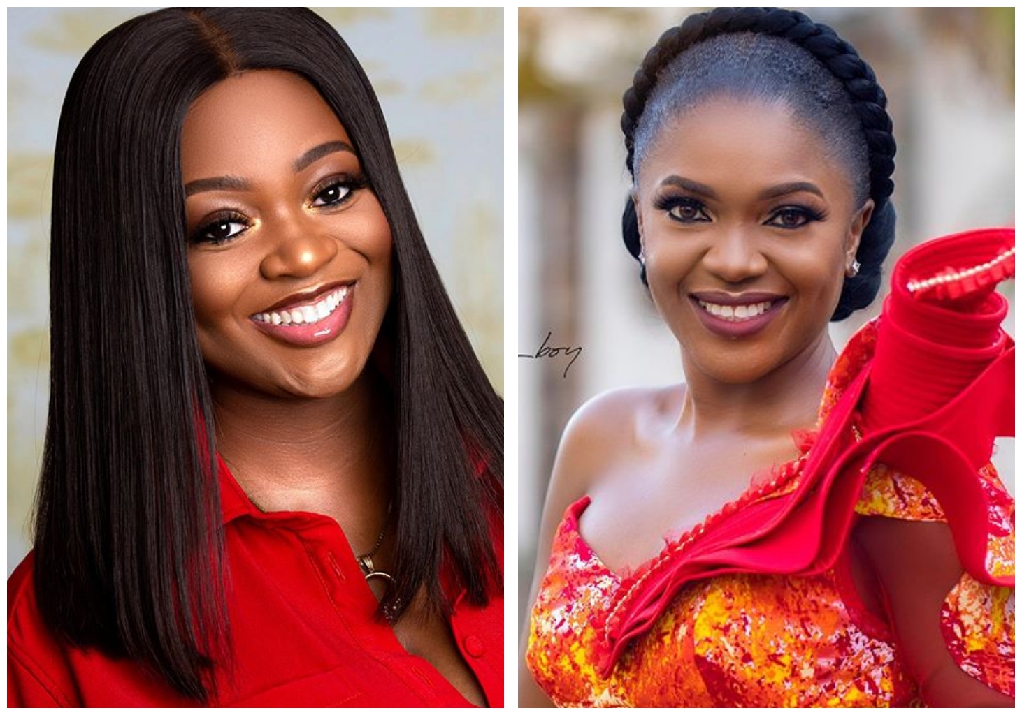 Omoni Oboli begs Jackie Appiah for bags after she flaunted them online