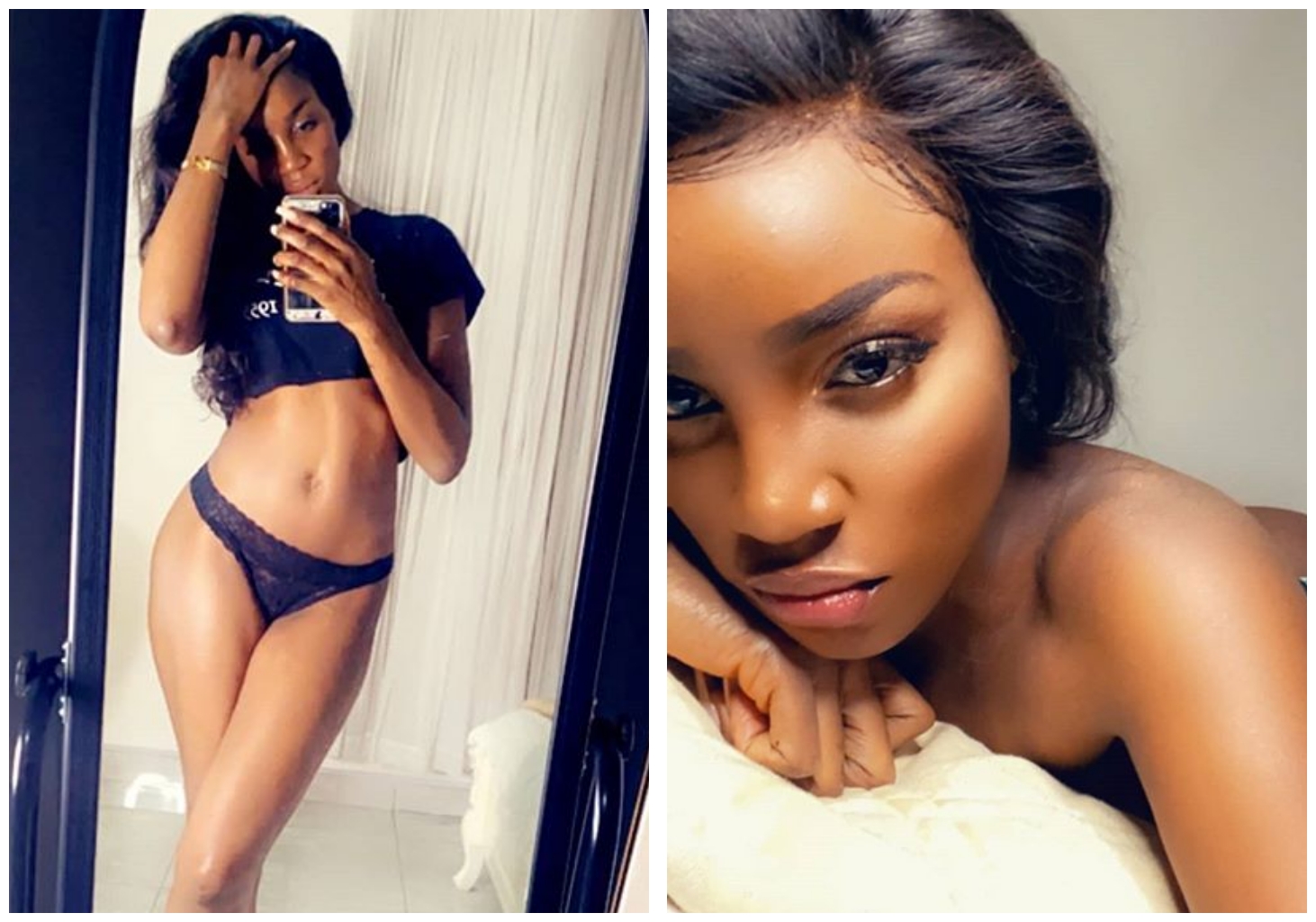 Hacked: Omawunmi, Slimcase, Lola Ooja, others reacts to Seyi Shay's topless pictures (Photo)