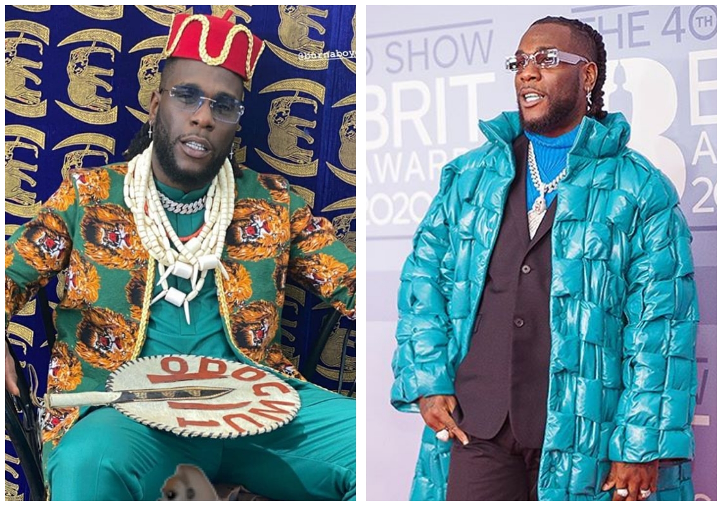 Burna Boy allegedly fights with neighbours after he was accused of disturbing the estate (Video)
