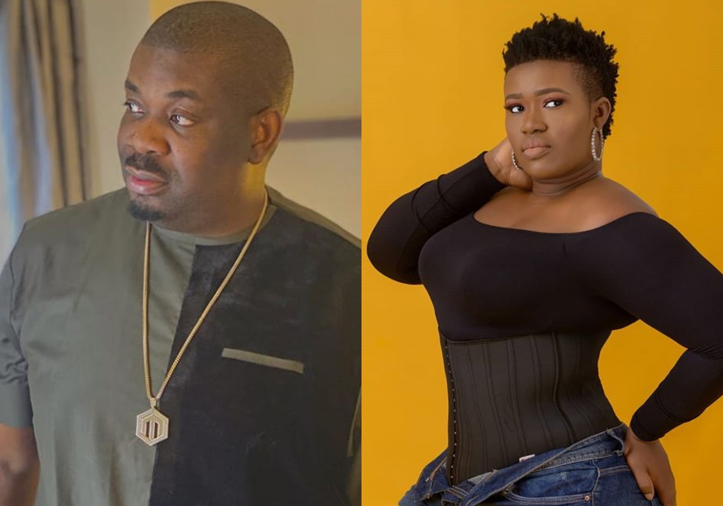 "What are you waiting for" – Comedian Warri Pikin mocks Don Jazzy relationship status (Video)