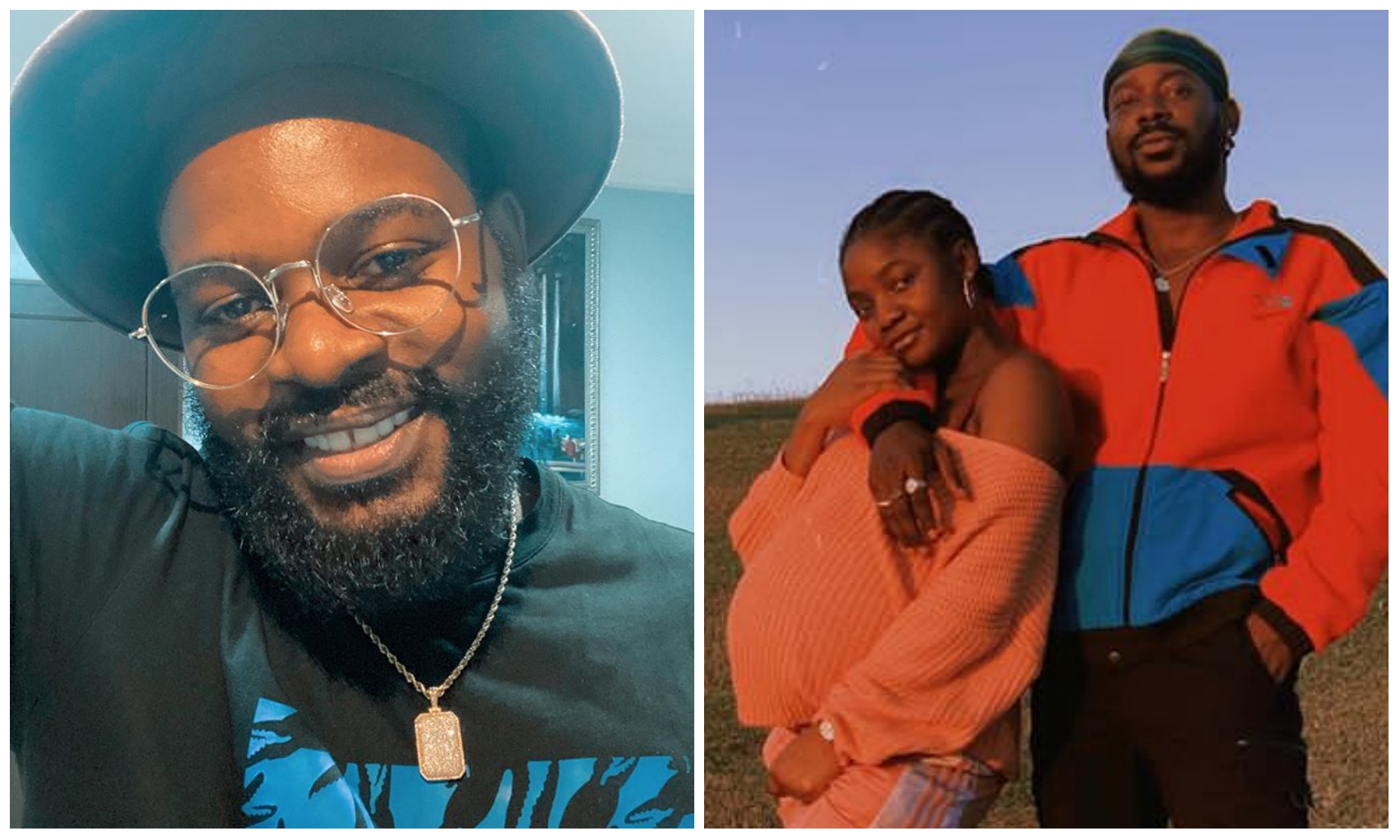 'Go and Marry' – Adekunle Gold and Simi reply Falz after he asked them about their private life (Video)